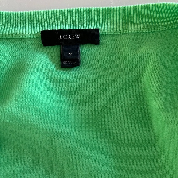 J. CREW WOMENS GREEN CARDIGAN - Picture 2 of 7